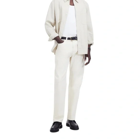 Madewell The 1991 Straight-Leg Jean in Ecru Wash (32x32) - Picture 1 of 10